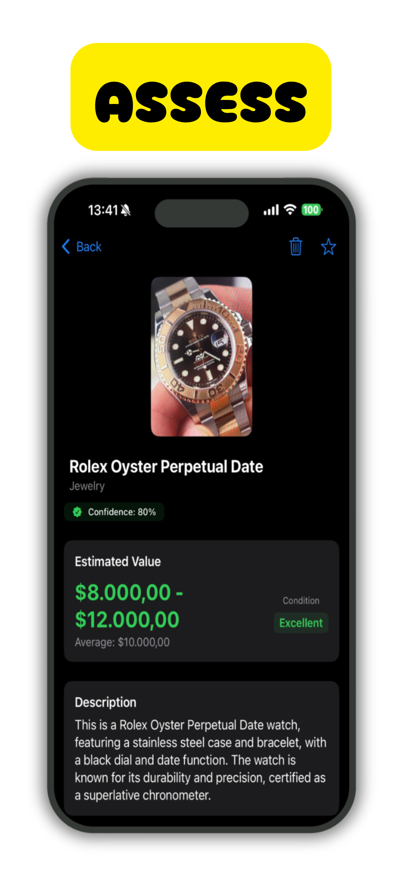 Get detailed appraisal results